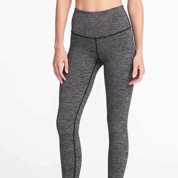 Midrise Jersey Performance Leggings 
